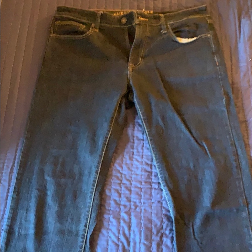American Eagle Active Flex Blue Jeans